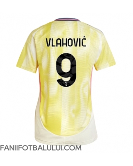 Juventus Dusan Vlahovic #9 Tricou Fotbal Replică 2024-25 Femei Deplasare